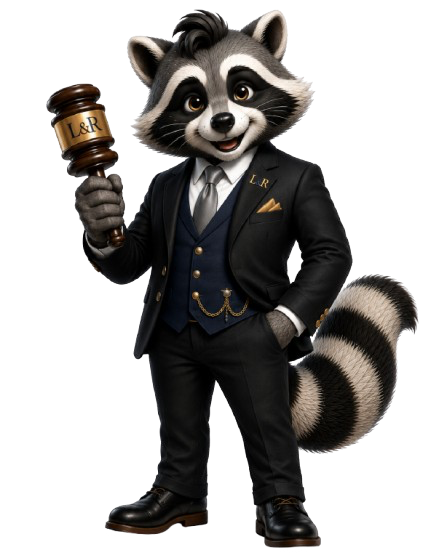 BidBeeny Bandit, the L&R Online Auctions mascot
